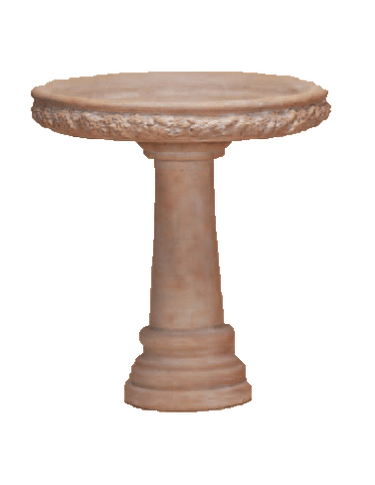 Acorn Bird Bath Cast Stone Outdoor Asian Collection BirdBath Tuscan